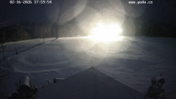 Sjezdovka, panorama východ