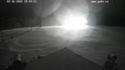 Sjezdovka, panorama východ