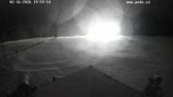 Sjezdovka, panorama východ