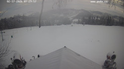 Sjezdovka, panorama východ