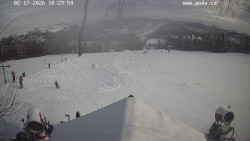 Sjezdovka, panorama východ