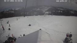 Sjezdovka, panorama východ