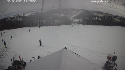 Sjezdovka, panorama východ