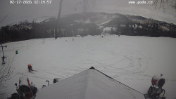 Sjezdovka, panorama východ