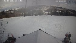 Sjezdovka, panorama východ