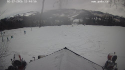 Sjezdovka, panorama východ