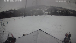 Sjezdovka, panorama východ