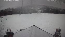 Sjezdovka, panorama východ