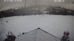 Sjezdovka, panorama východ