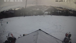 Sjezdovka, panorama východ