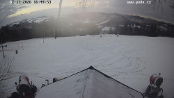 Sjezdovka, panorama východ