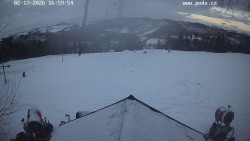 Sjezdovka, panorama východ