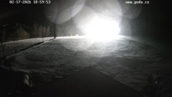 Sjezdovka, panorama východ