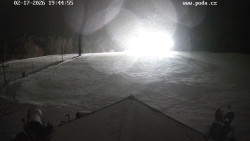 Sjezdovka, panorama východ