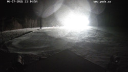 Sjezdovka, panorama východ