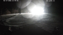 Sjezdovka, panorama východ