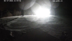 Sjezdovka, panorama východ