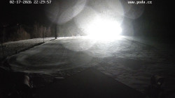 Sjezdovka, panorama východ