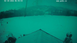 Sjezdovka, panorama východ