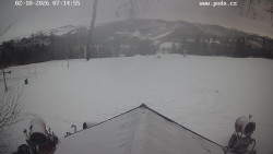 Sjezdovka, panorama východ