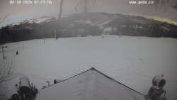 Sjezdovka, panorama východ