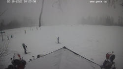 Sjezdovka, panorama východ