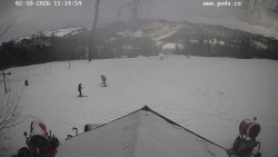 Sjezdovka, panorama východ