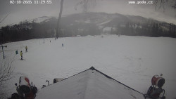 Sjezdovka, panorama východ