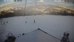 Sjezdovka, panorama východ