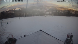 Sjezdovka, panorama východ