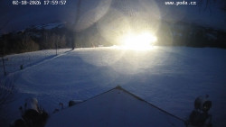 Sjezdovka, panorama východ