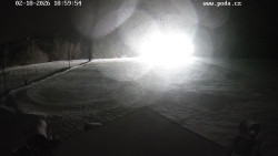 Sjezdovka, panorama východ