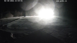 Sjezdovka, panorama východ