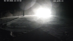 Sjezdovka, panorama východ