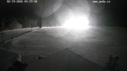 Sjezdovka, panorama východ