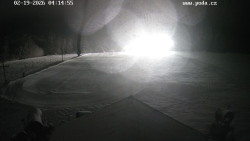 Sjezdovka, panorama východ