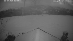 Sjezdovka, panorama východ