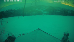 Sjezdovka, panorama východ