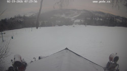 Sjezdovka, panorama východ