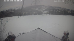 Sjezdovka, panorama východ