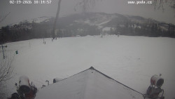 Sjezdovka, panorama východ