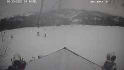 Sjezdovka, panorama východ