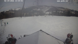 Sjezdovka, panorama východ