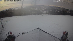 Sjezdovka, panorama východ