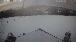 Sjezdovka, panorama východ