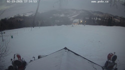 Sjezdovka, panorama východ