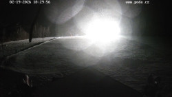 Sjezdovka, panorama východ