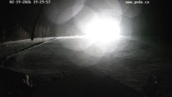 Sjezdovka, panorama východ