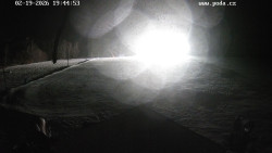 Sjezdovka, panorama východ