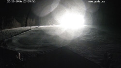 Sjezdovka, panorama východ